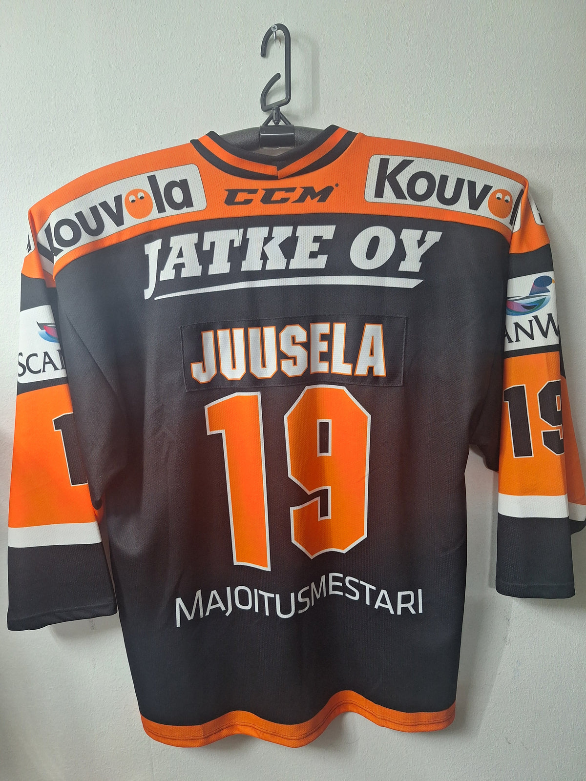 Kookoo paita todennäköisesti pelattu koko XXL mestis 2014-2015.