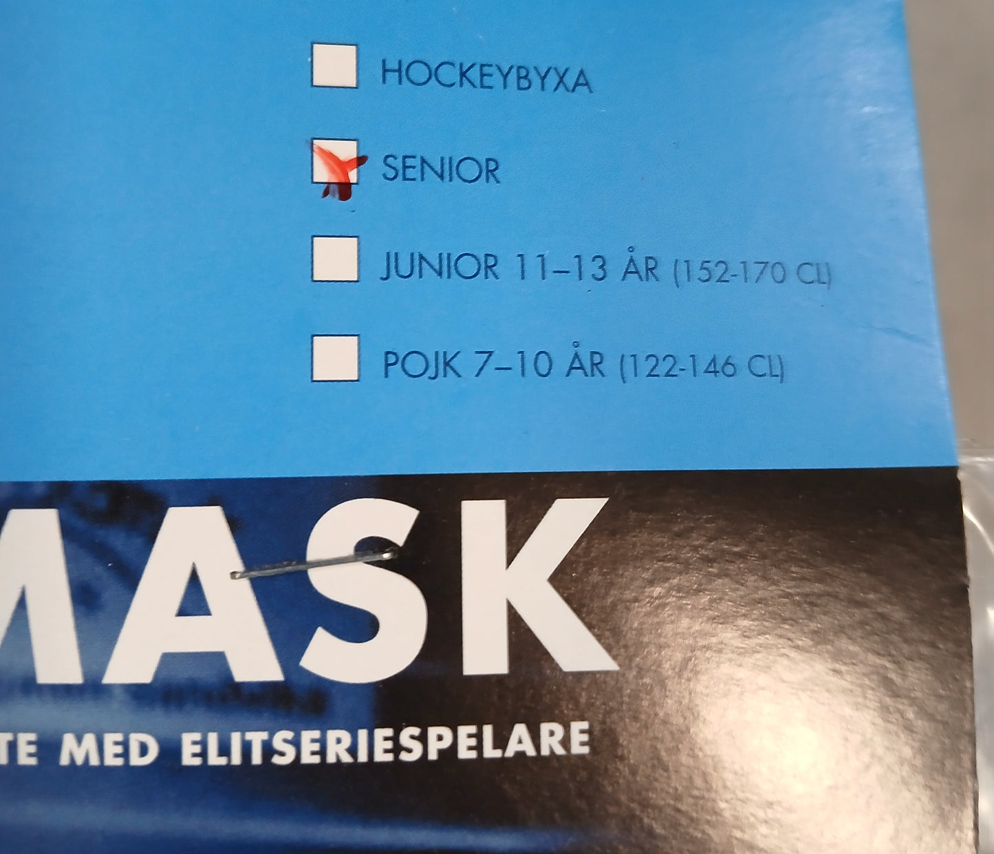 Pelisukka sr koko. 20kpl 100e.