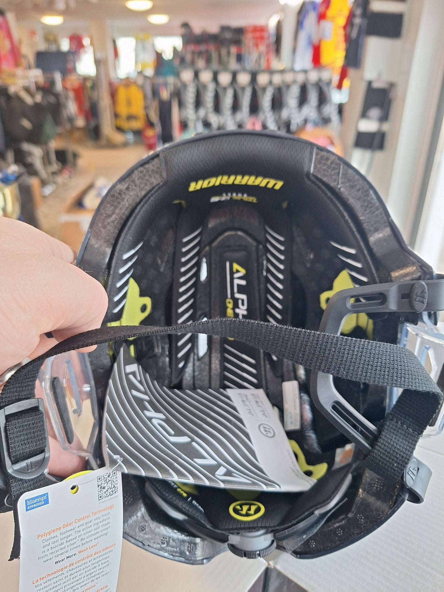 Warrior Alpha one Pro ( navy ) koko M ( 56-59cm )