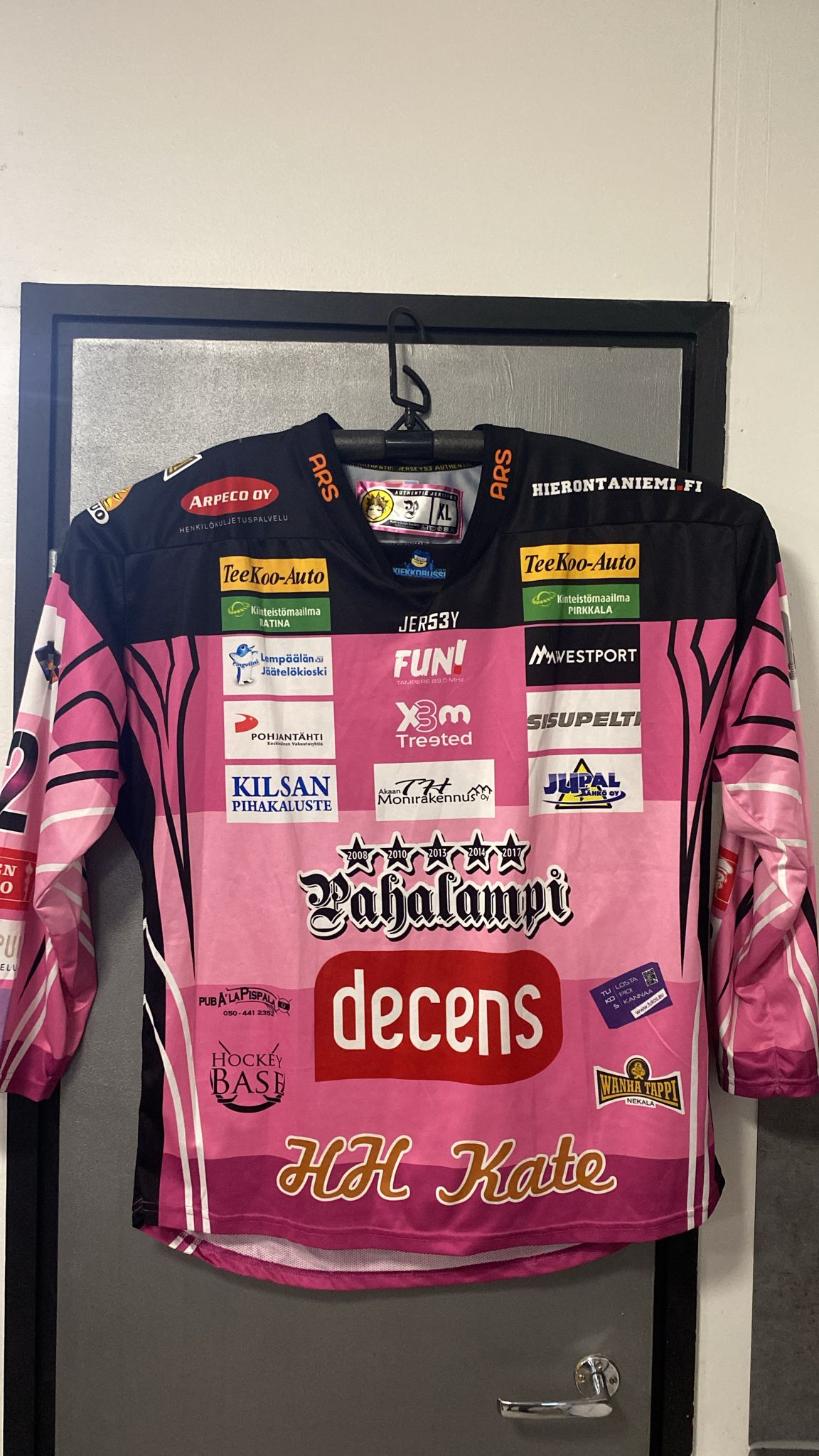 Kim Strömberg Pahalampi pelipaita koko XL