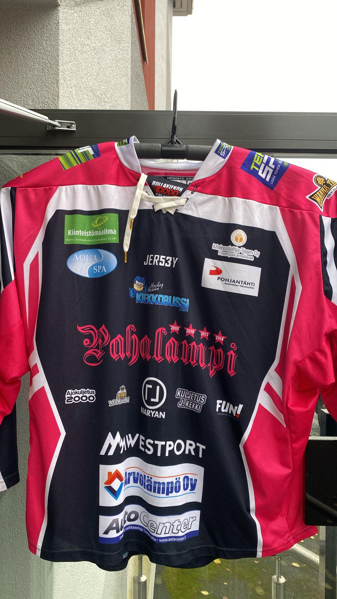 Sasu Hovin Pahalampi Liigapaita GXL