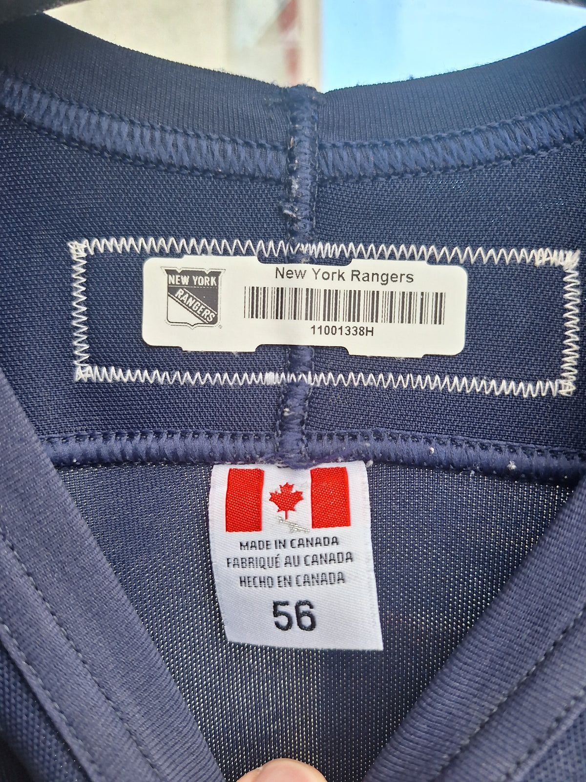 New York Rangers harjoituspaita koko 56 XXL
