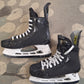 Bauer hyperlite 2 ja koko 8=43 ( oikea jalka 8 1/2 eli 4mm pitempi )