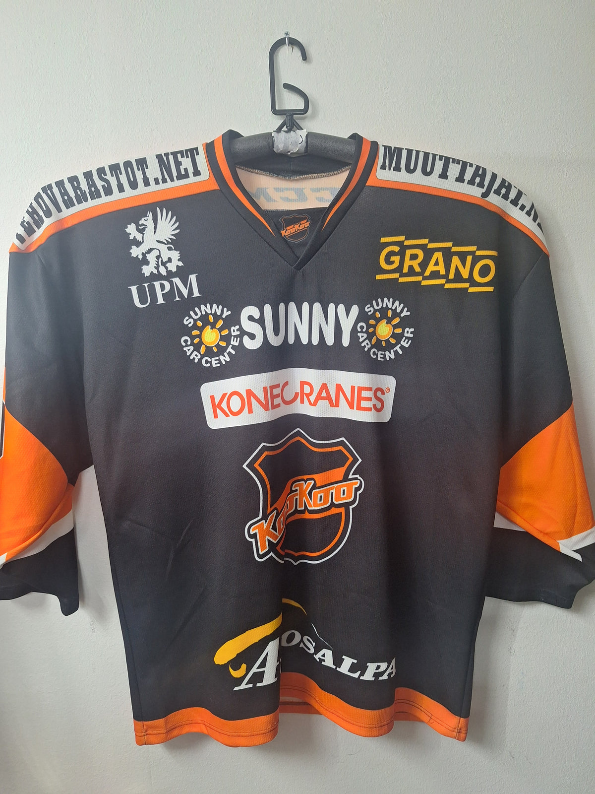 Kookoo paita todennäköisesti pelattu koko XXL mestis 2014-2015.