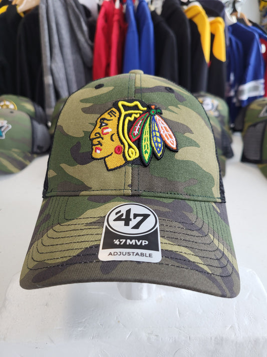 Chicago blackhawks camo lippis