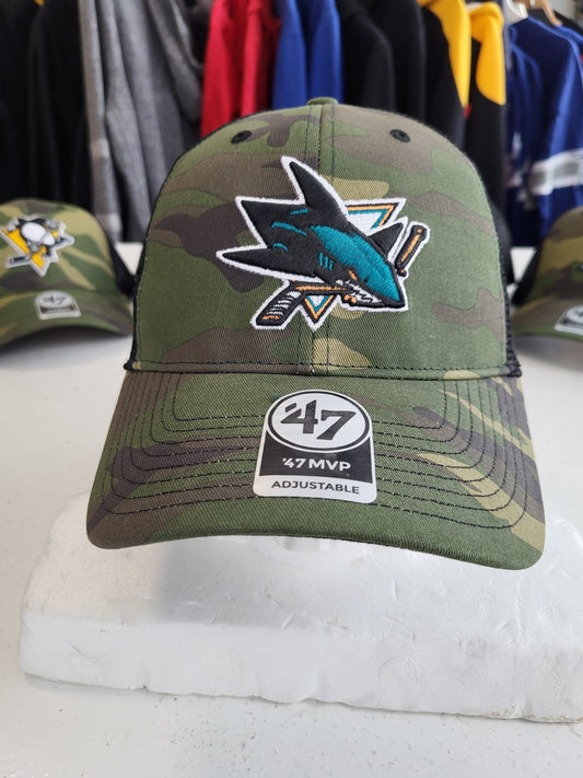 San jose sharks camo