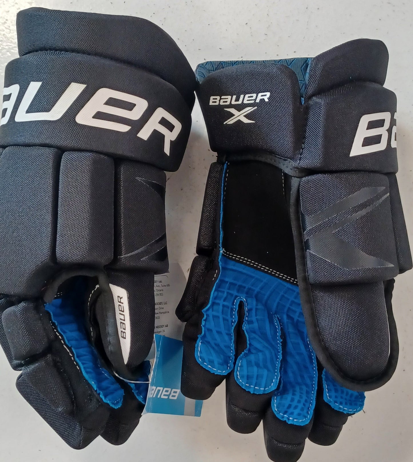 Bauer X hanskat