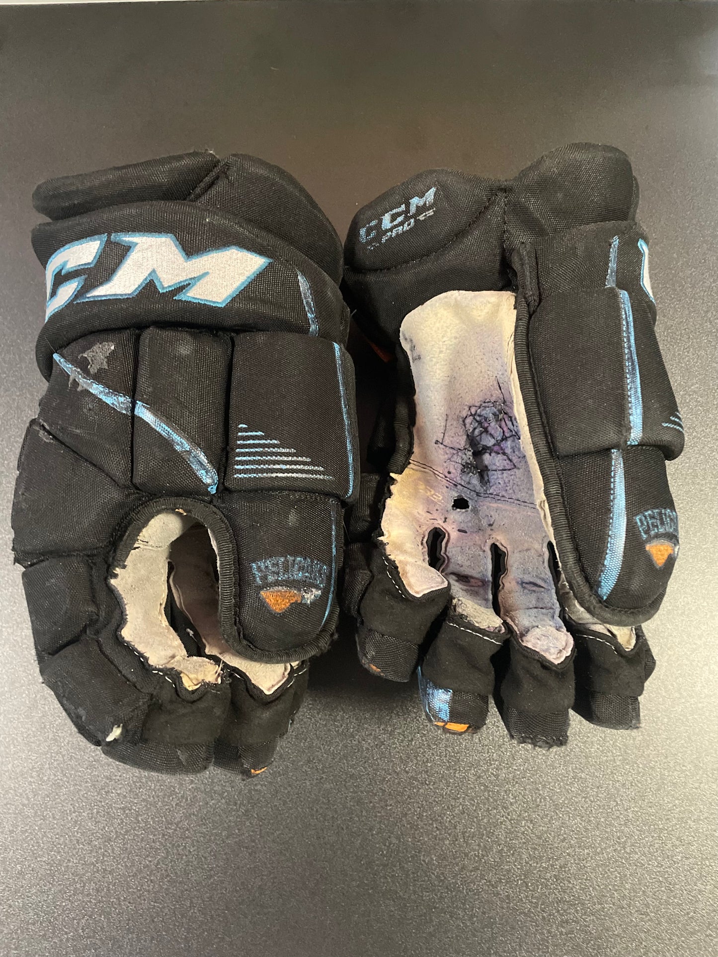 CCM Pelicans 14” käytetyt pelihanskat