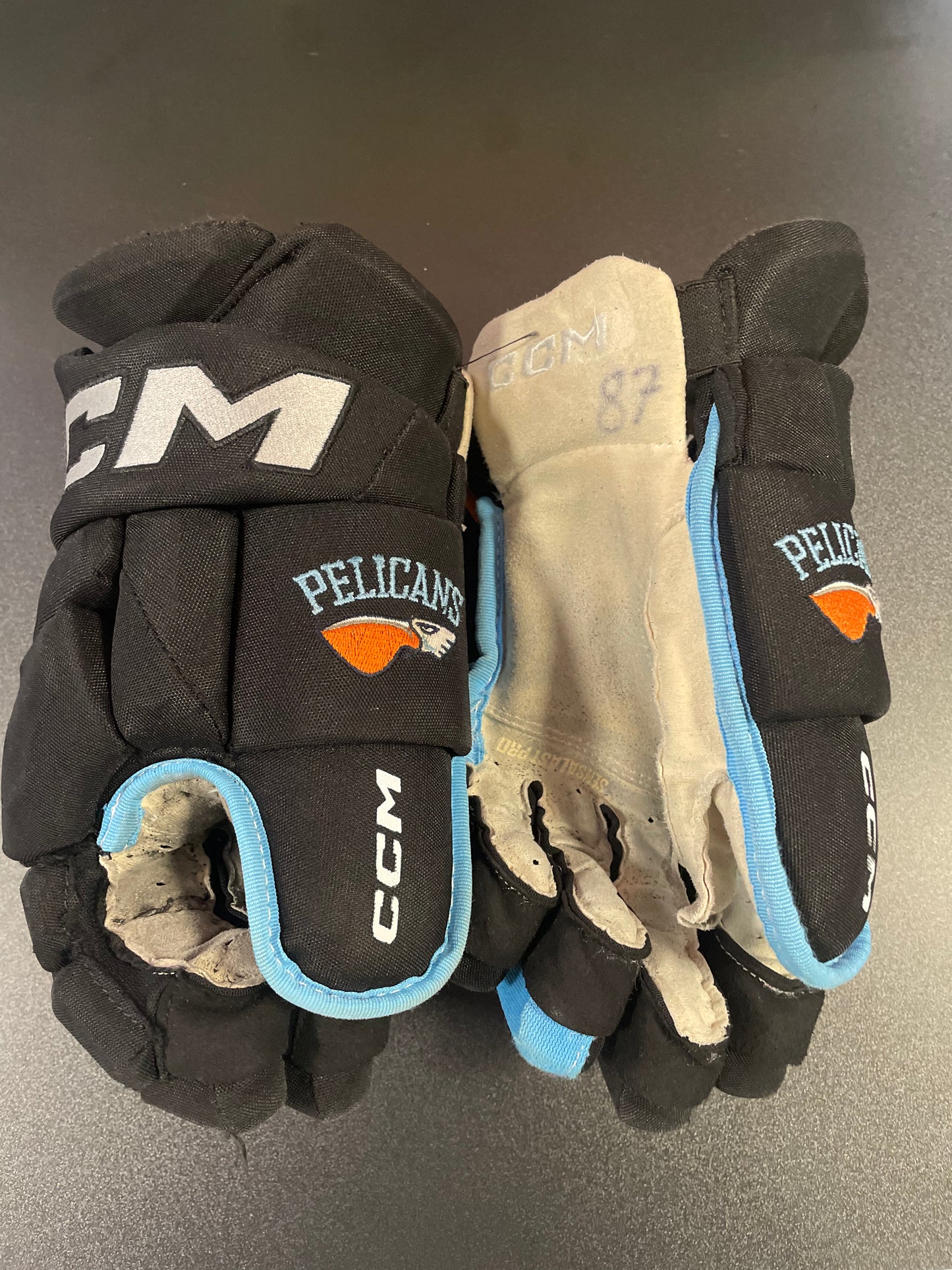 CCM Pelicans 14” käytetyt pelihanskat