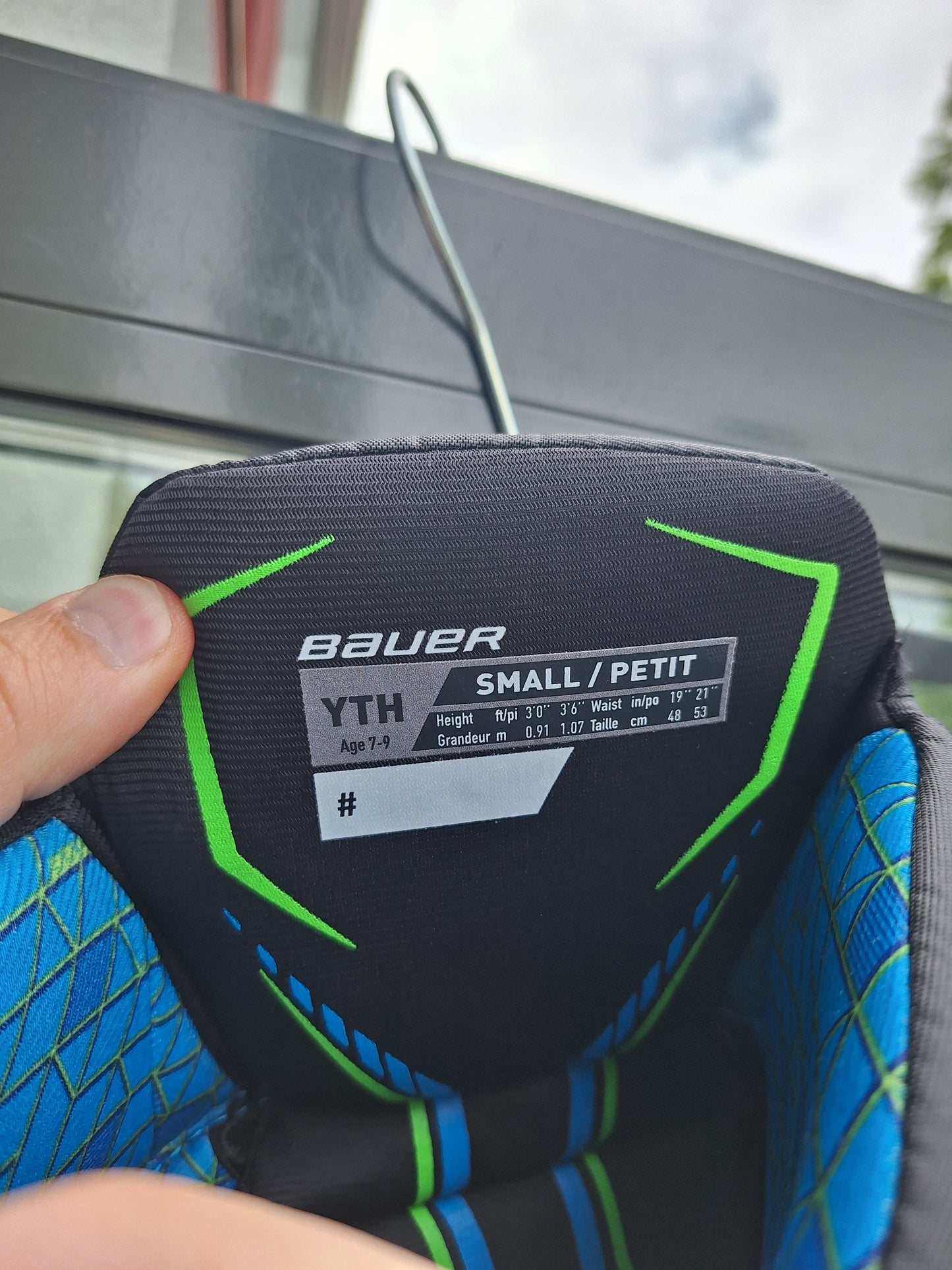 Bauer X koko yth S = 100-120cm