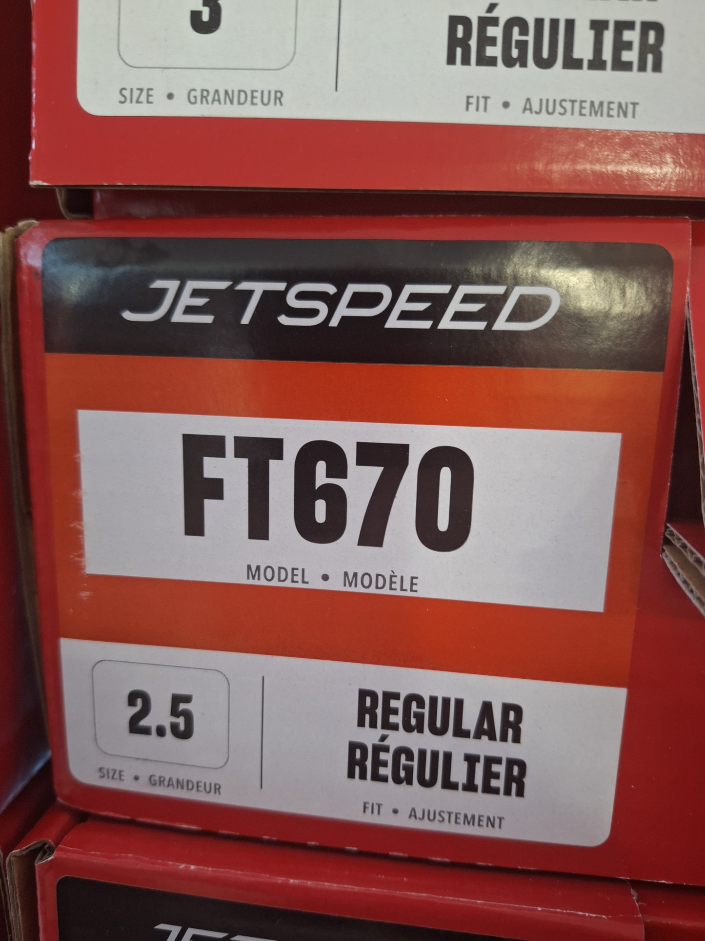 CCM FT670 Jr koko 2.5 = 35.5 lesti Regular