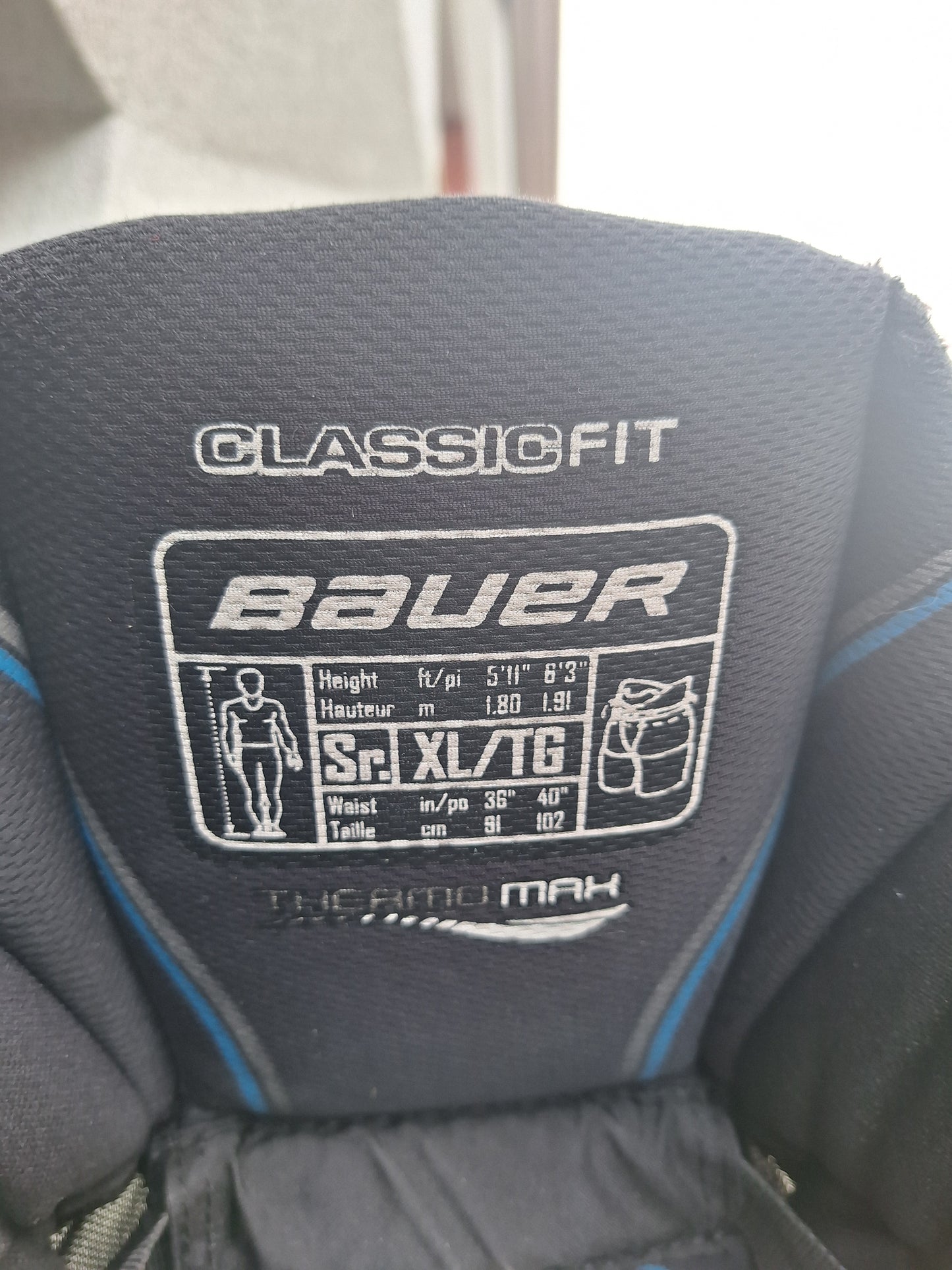 Bauer pelihousu Sr XL