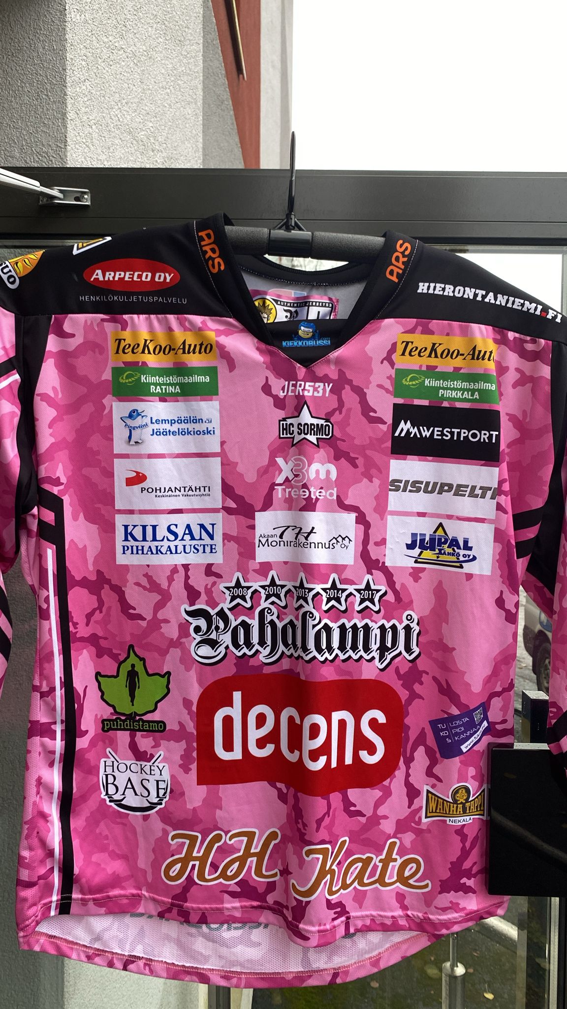 Mikko Pukan Pahalampi Liigapaita XL