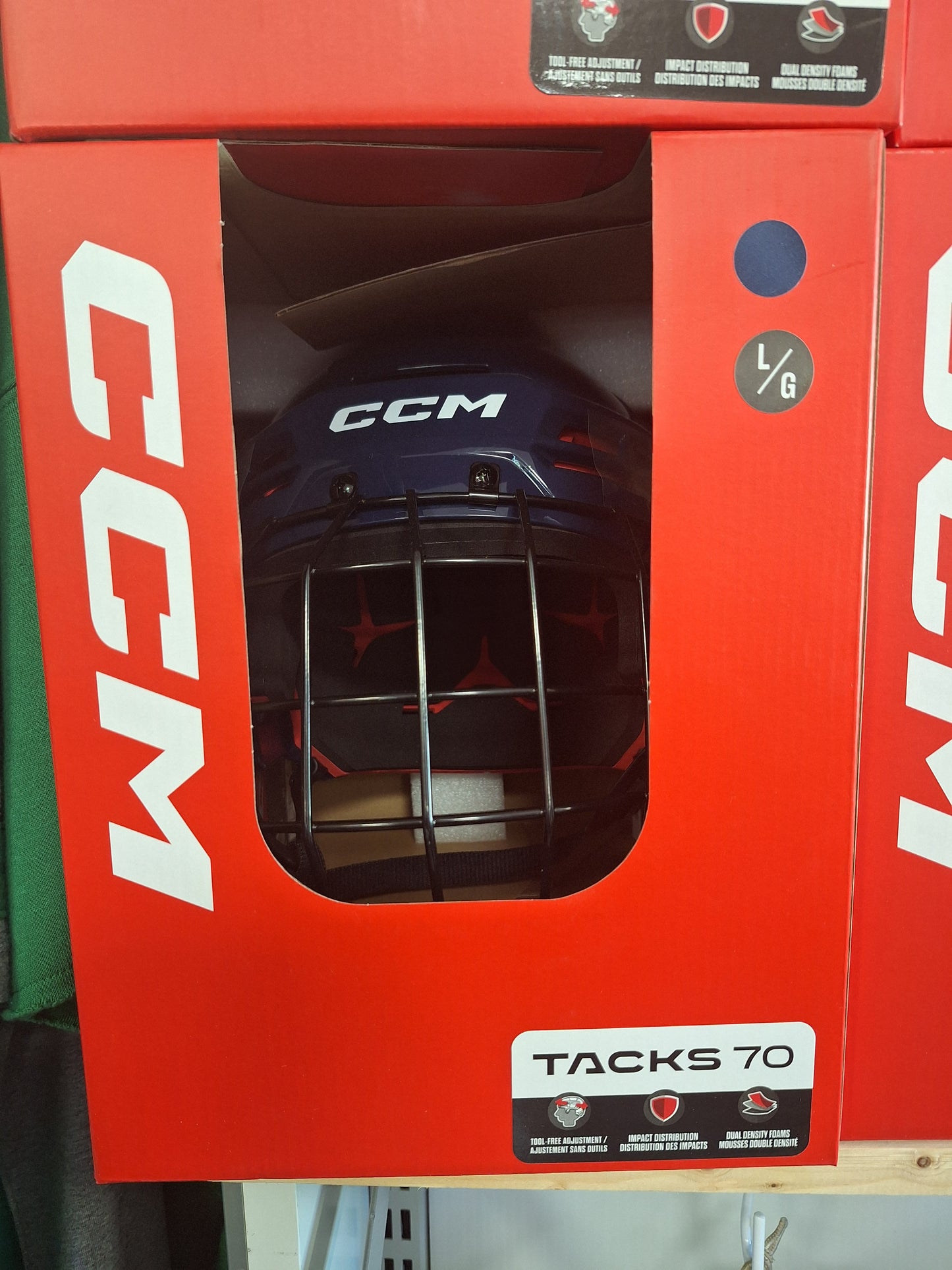 CCM Tacks koko L Navy