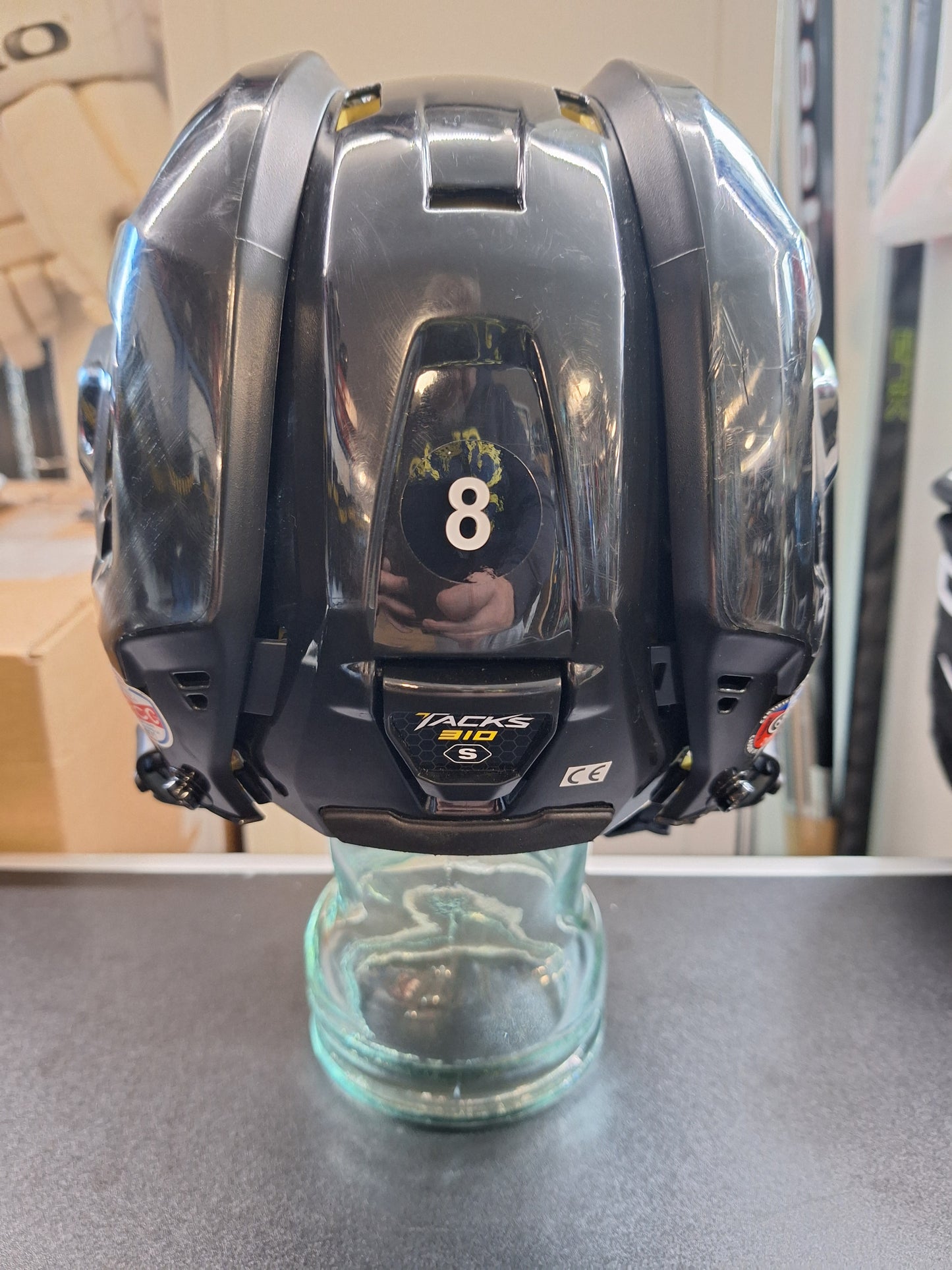 CCM Tacks 310 koko S ( kunto erinomainen ja tarrat saa pois )