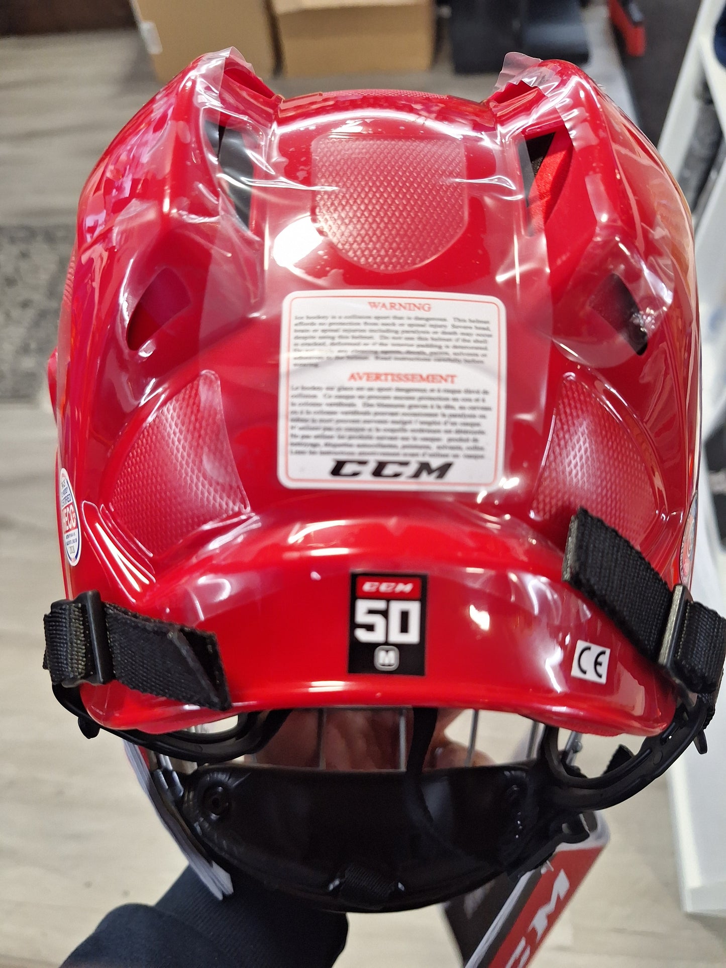 CCM 50 uusi kypärä