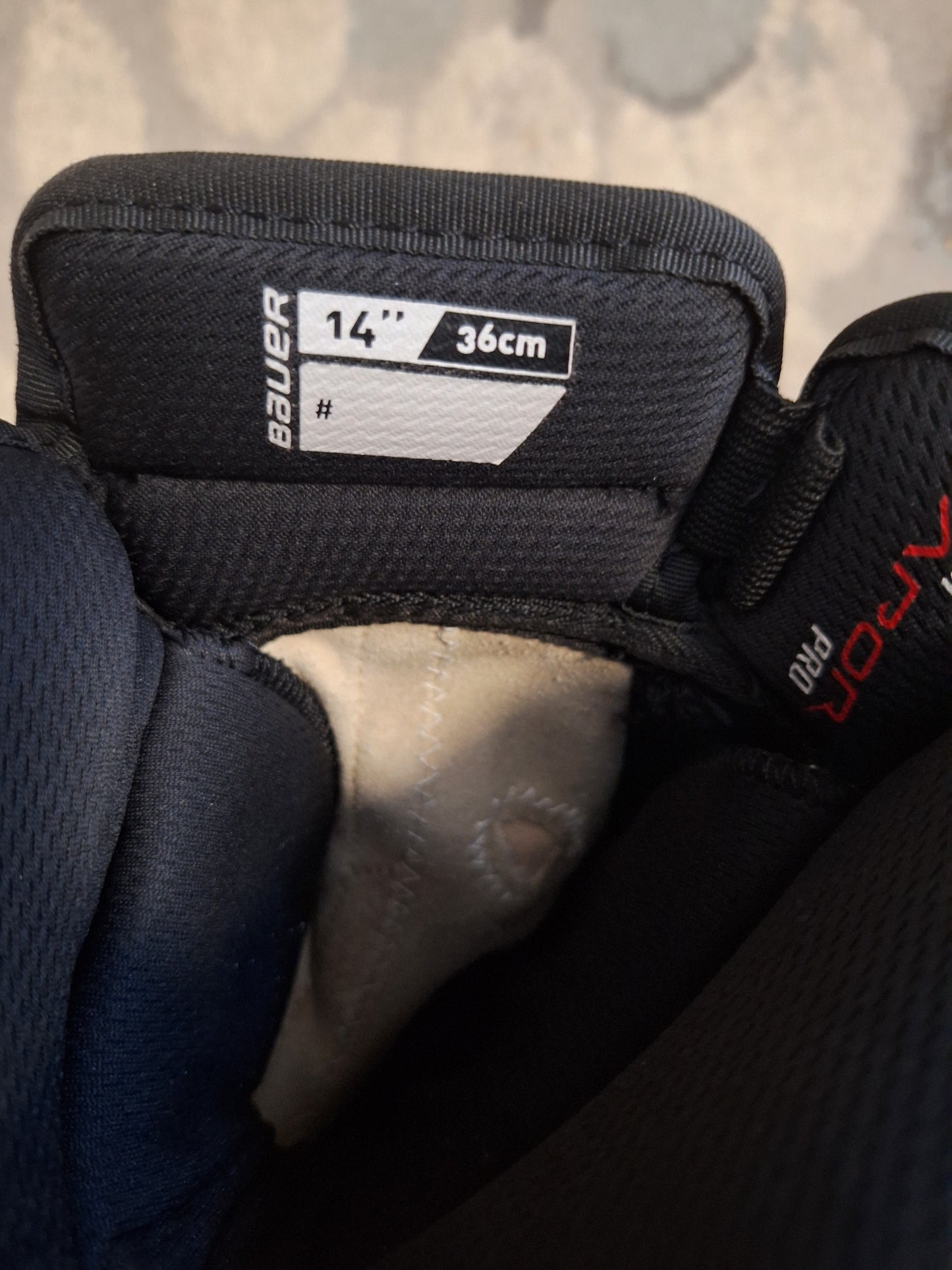 Bauer Vapor Pro koko 14 kunto ok