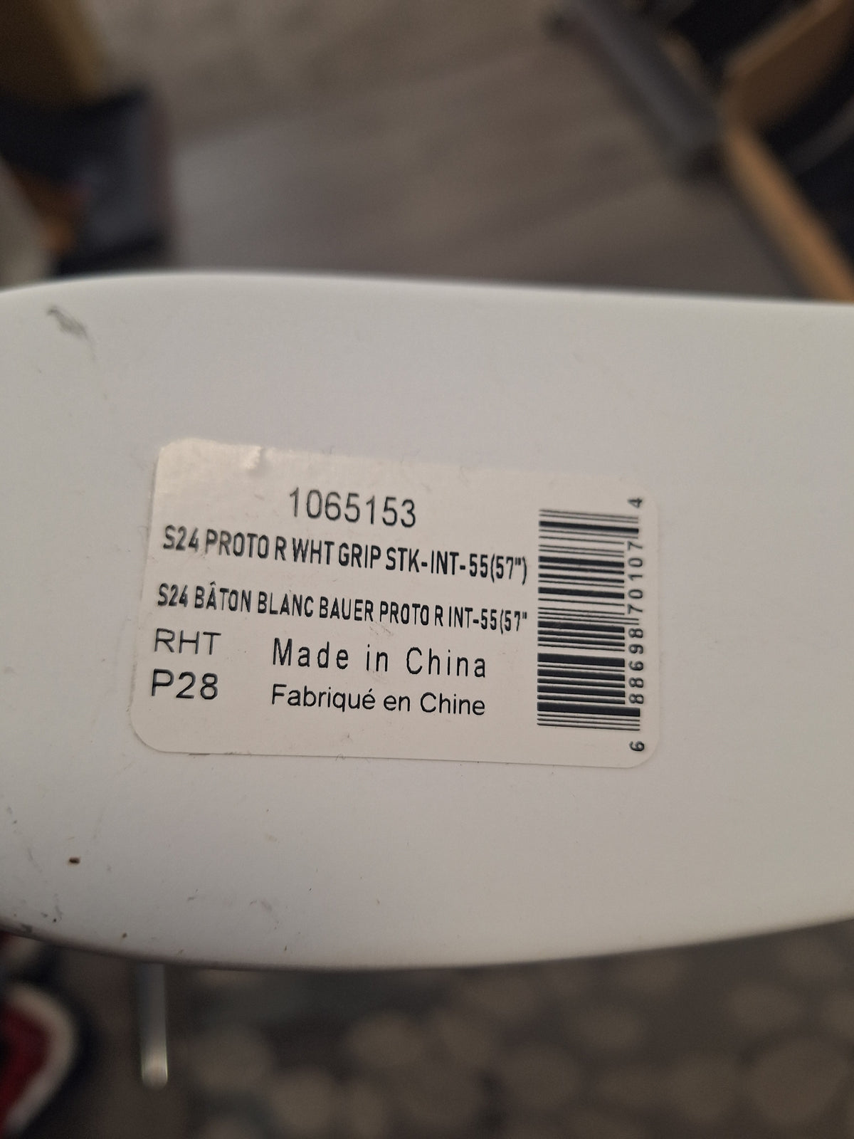 Bauer proto right 55lex lapa p28 UUSI