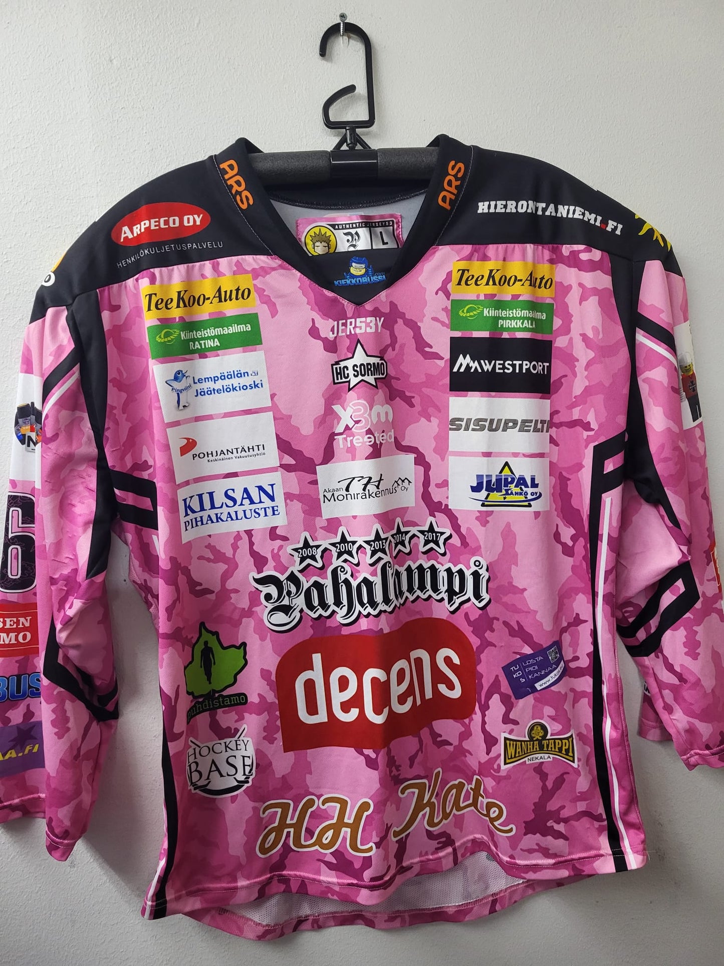 Pahalampi pelipaita Kovero koko L