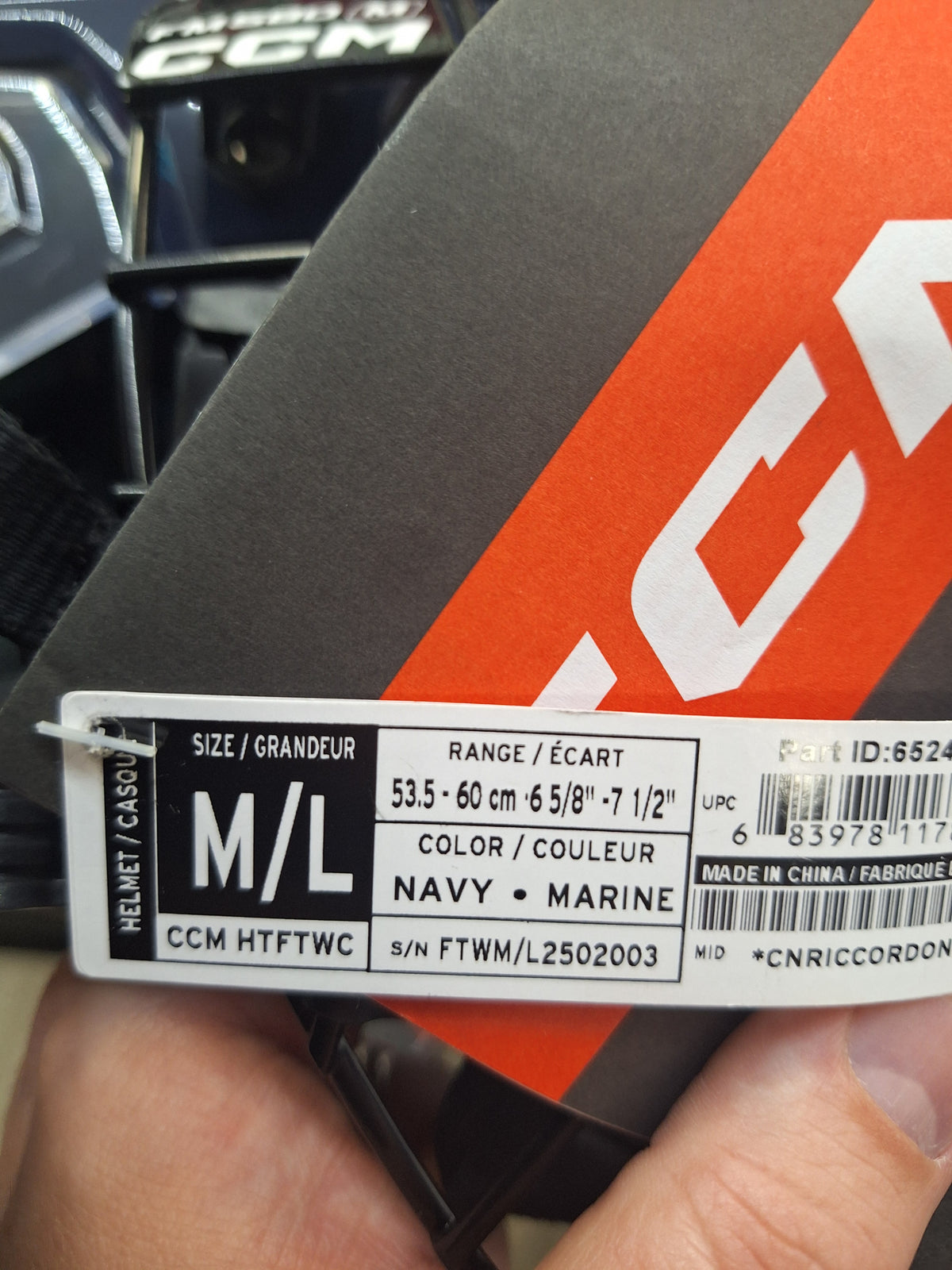 CCM FTW M/L navy UUSI