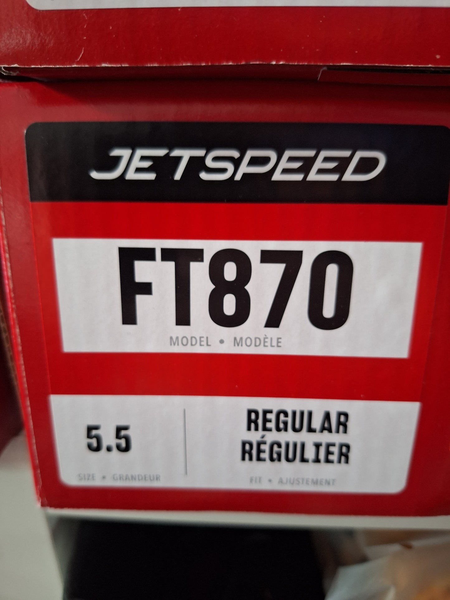 CCM FT870 Int koko 5.5 = 39 lesti Regular