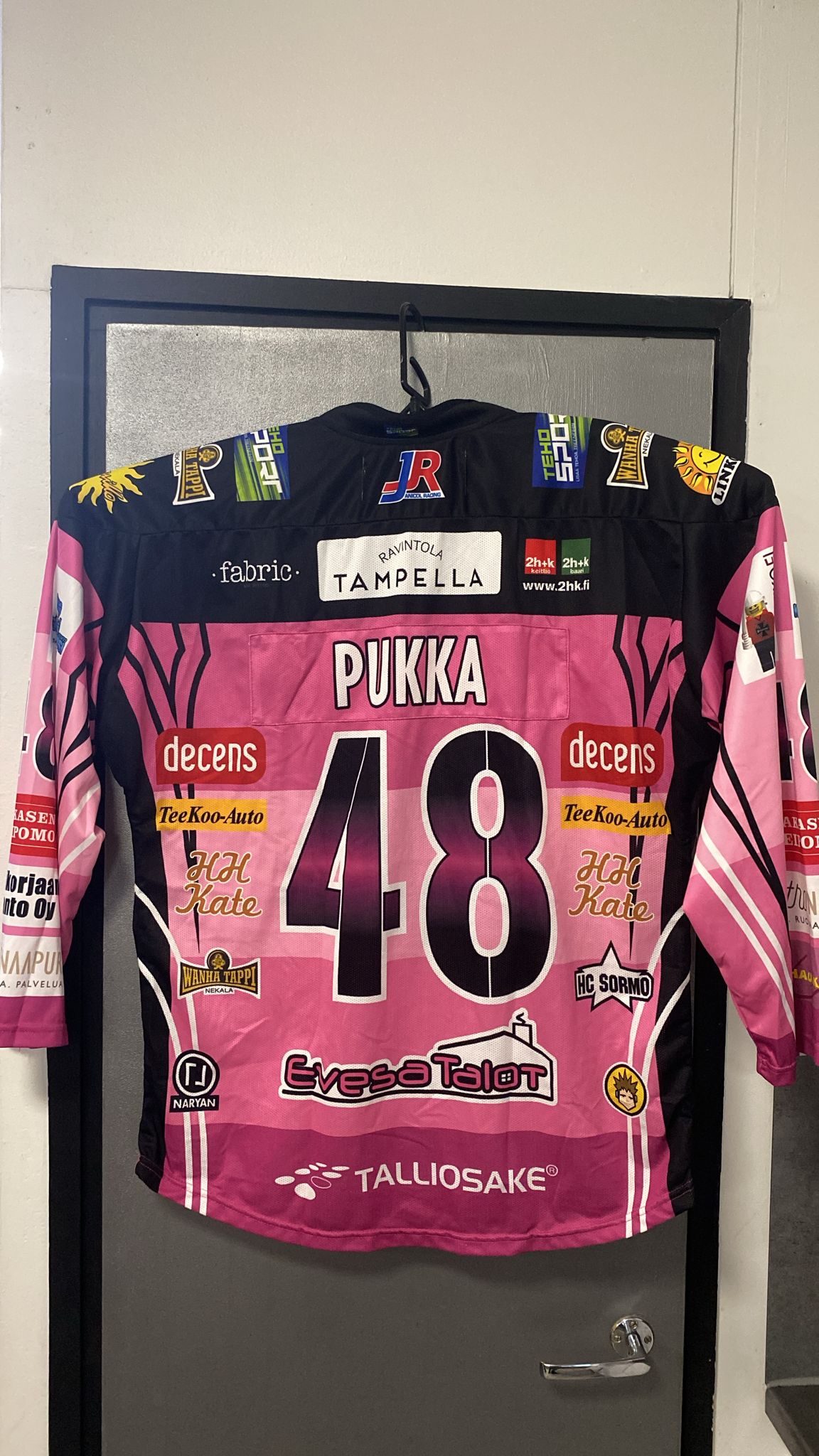 Mikko Pukka Pahalampi pelipaita koko L