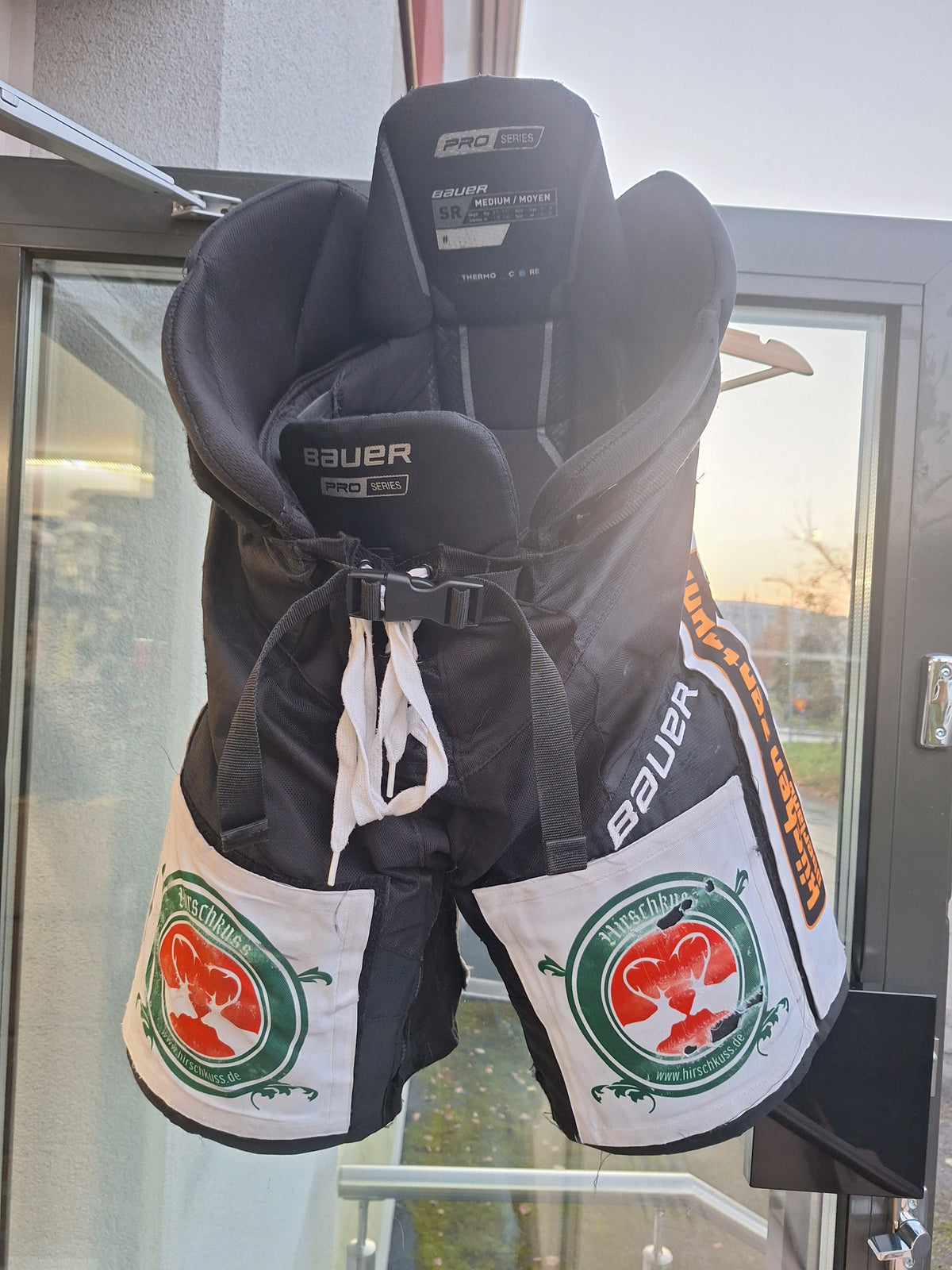 Bauer pro pelihousu Sr M kunto ok.