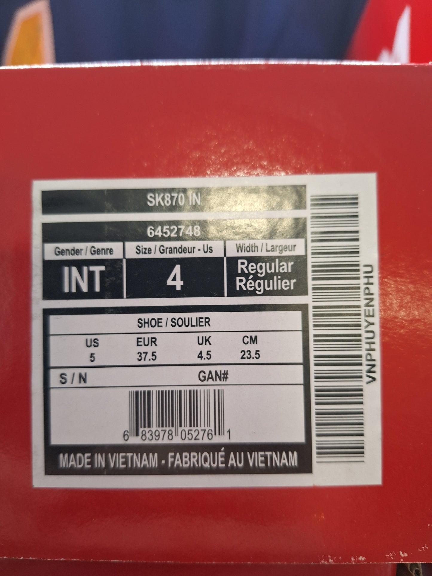 CCM FT870 Int koko 4 = 37,5 lesti Regular