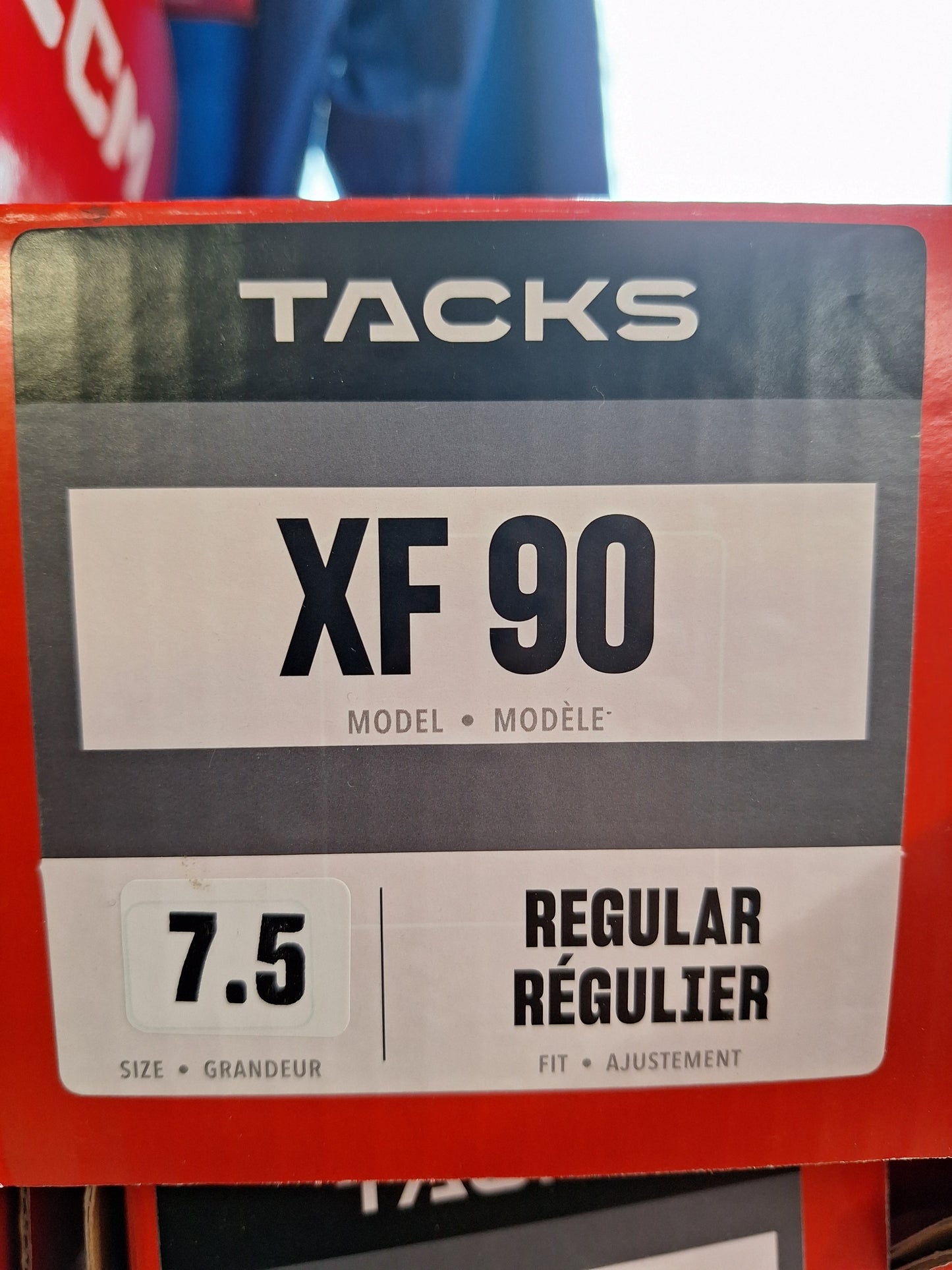 CCM XF90 koko 7.5 = 42.5 lesti Regular