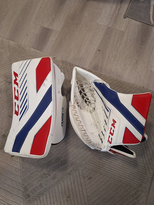 CCM full right räpsä+kilpi AXIS 1.9 SR ( käytetty 3 kertaa )