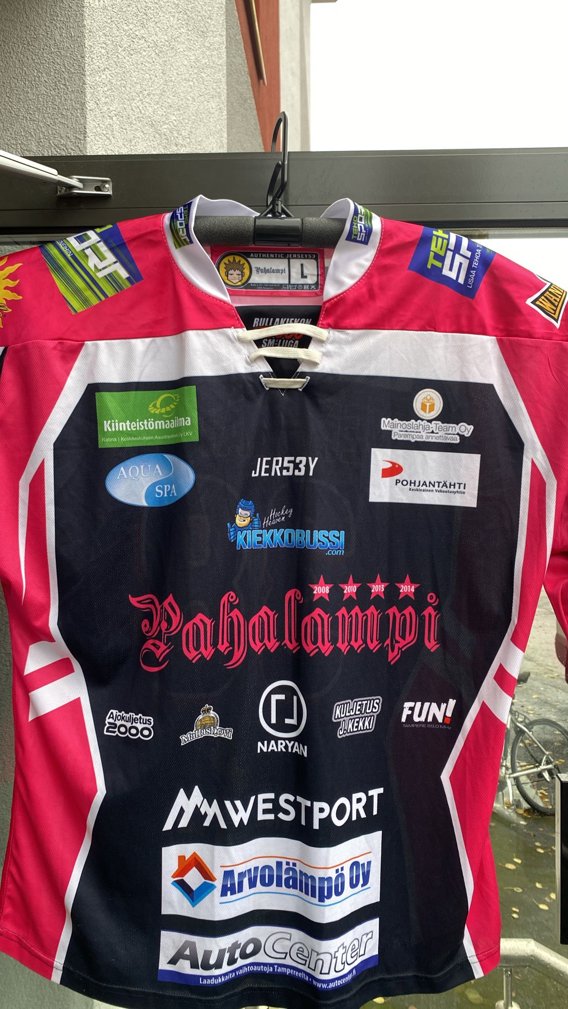 Sami Venäläisen rullakiekko Pahalampi Liigapaita L