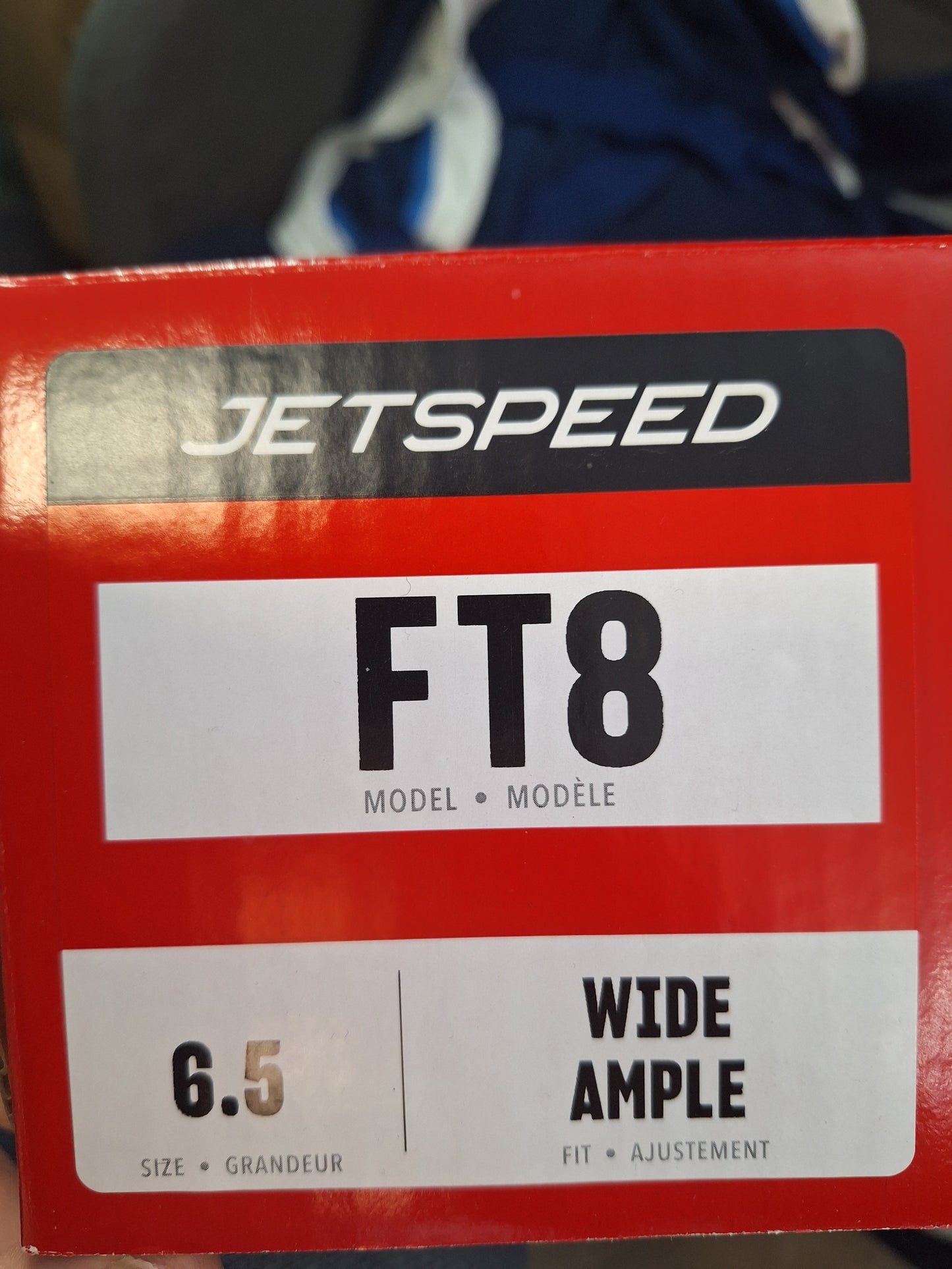 CCM FT8 Int koko 6.5 = 41 lesti Wide ( leveä ) SUOMEN HALVI