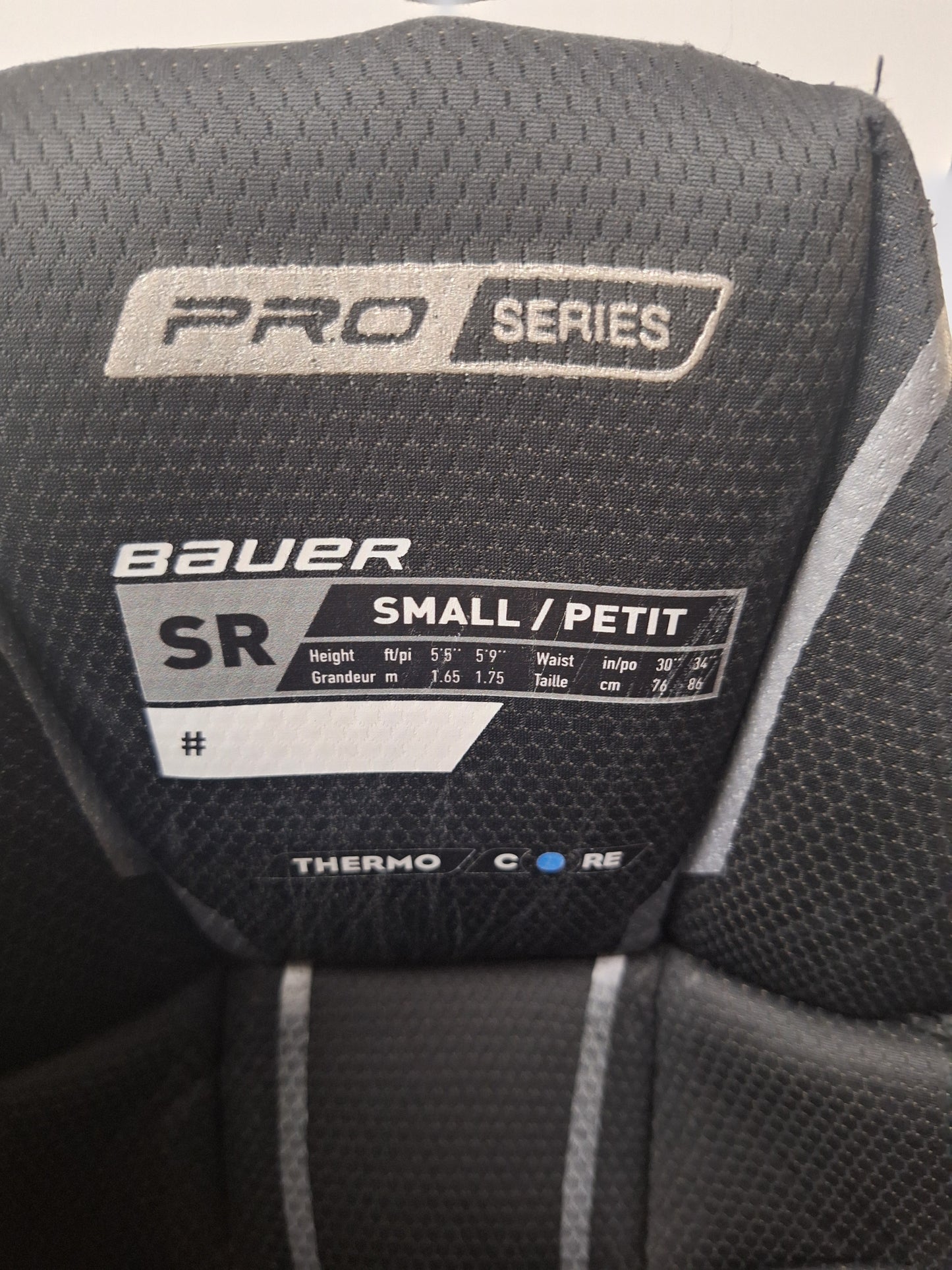 Bauer Pro pelihousu koko Sr S ( etuläppä leikattu )