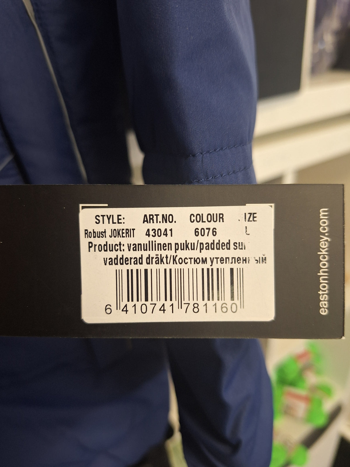 Easton Jokerit toppapuku Sr L
