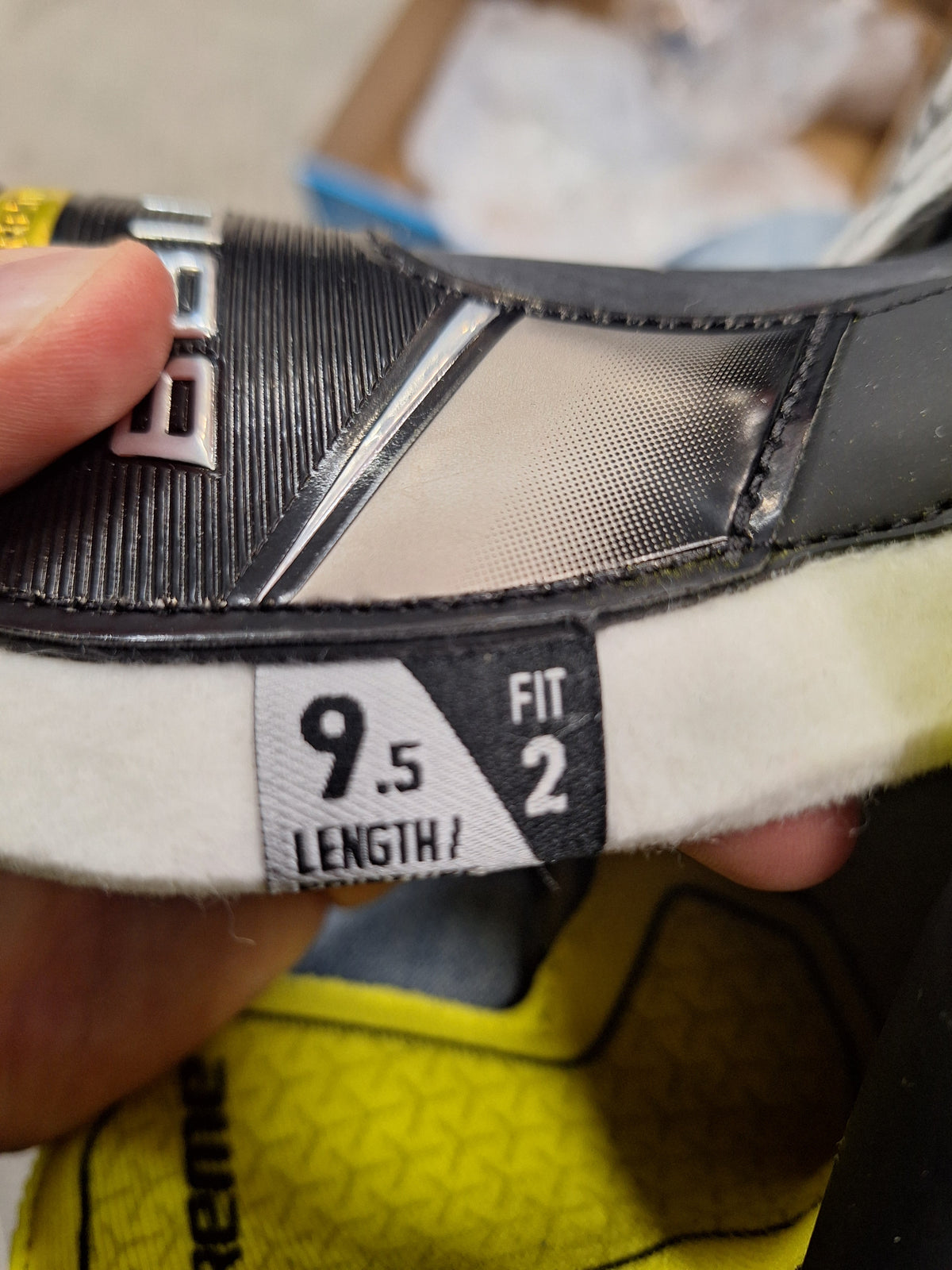 Bauer Supreme 3S koko 9.5 fit 2 UUSI koko 44.5-45
