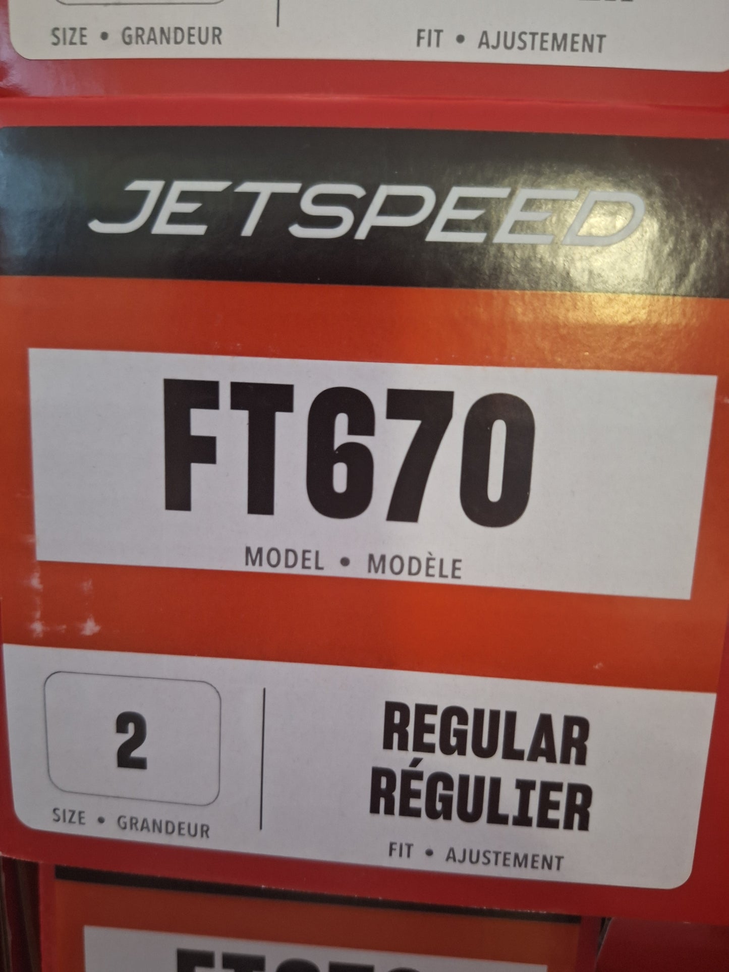 CCM FT670 Jr koko 2 = 35 lesti Regular