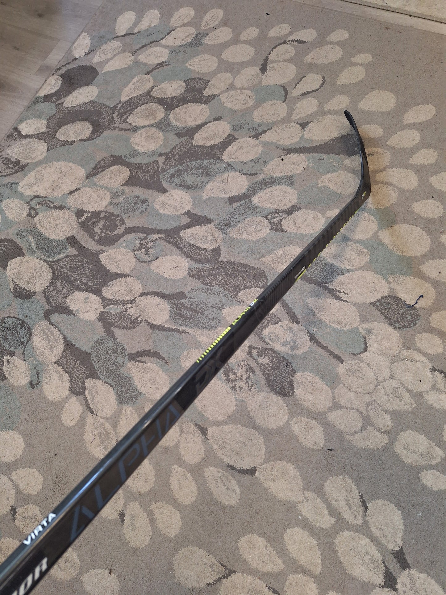Warrior Alpha DX right 80flex Patrik Virta käytetty kunto ok! ( pyöristetty varsi )