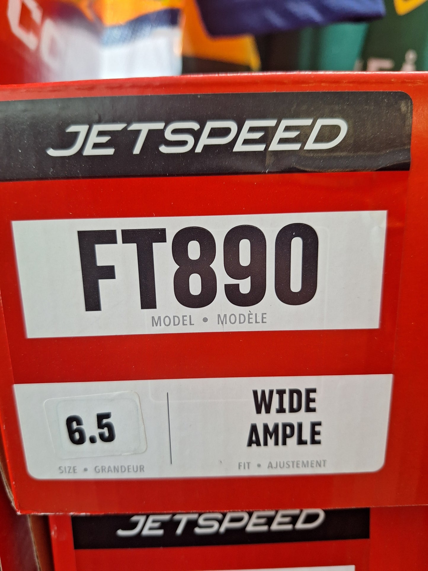 CCM FT890 Int 6,5 = 41 lesti Wide ( leveä ) SUOMEN HALVIN