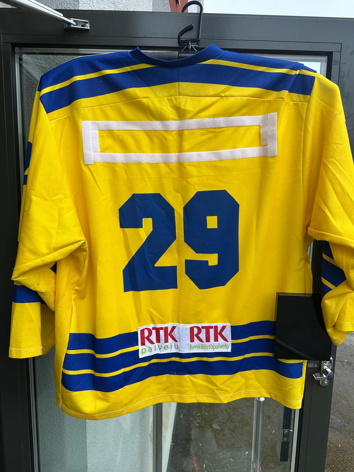 Rauman Lukko pelipaita käytetty GXXL maalivahdin