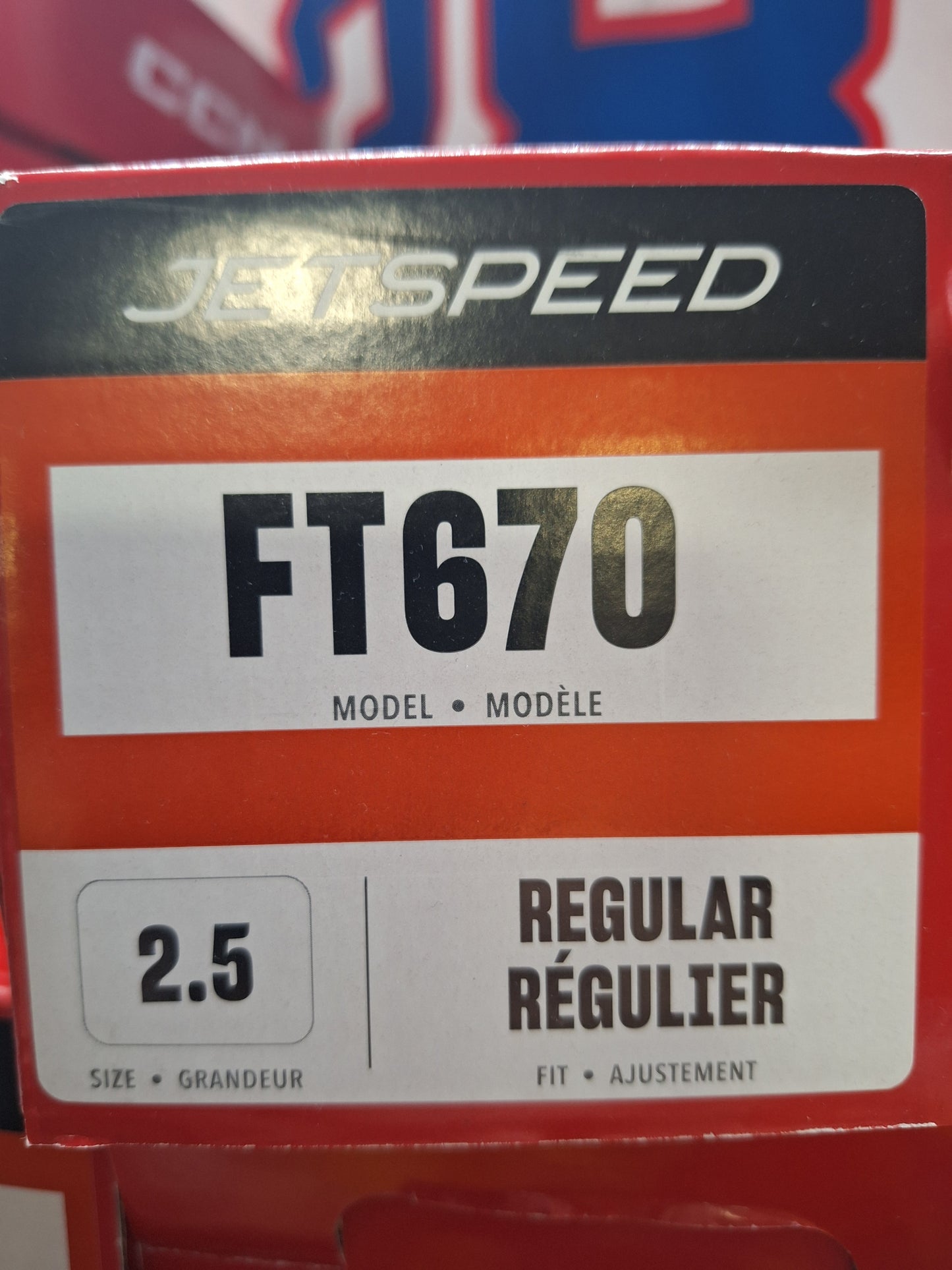 CCM FT670 JR 2.5 = 35.5 Regular